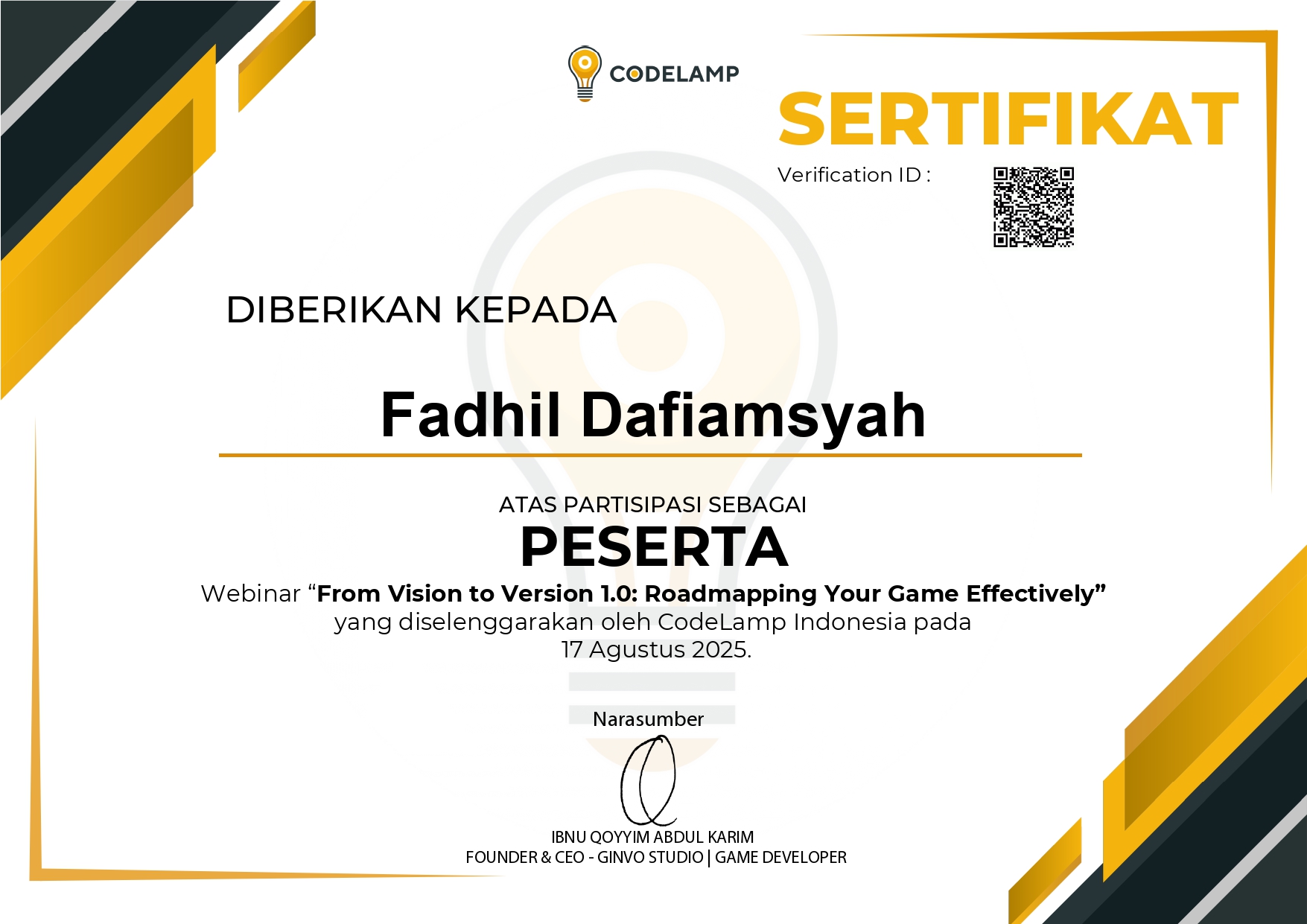 Sertifikat 7